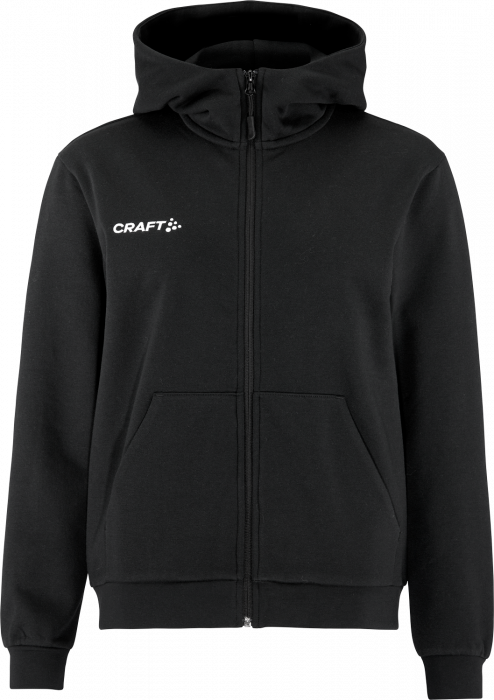 Craft - Gpf Hoodie W. Zip Women - Black