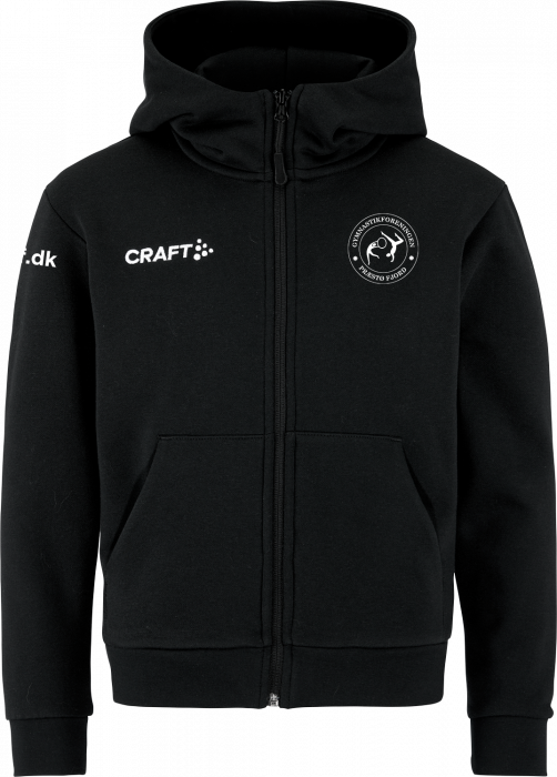 Craft - Gpf Hoodie W. Zip Kids - Preto